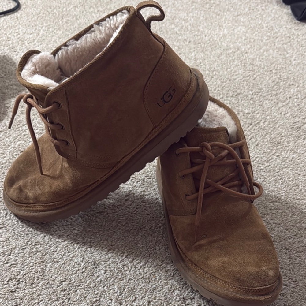 UGG Men's Brown Suede Boots